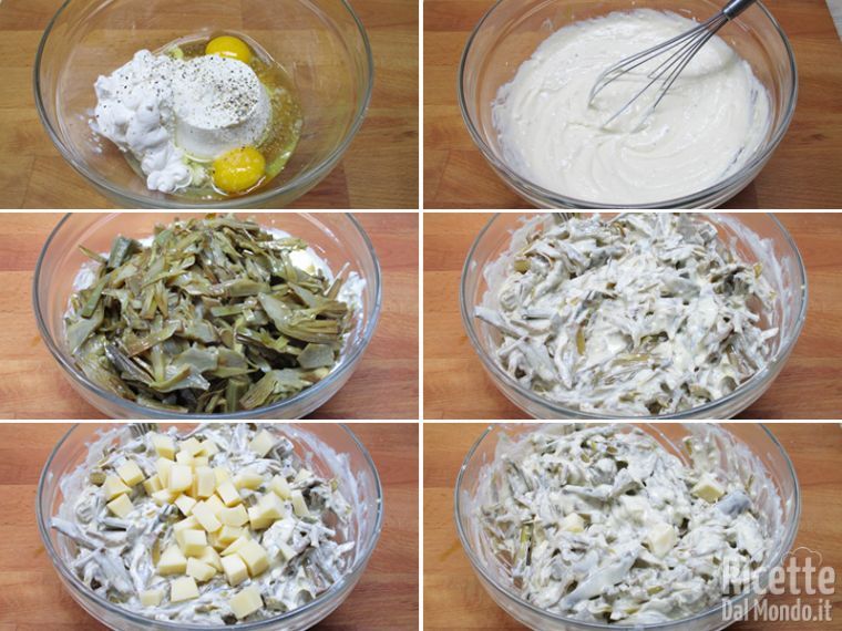 Preparare la crema di ricotta