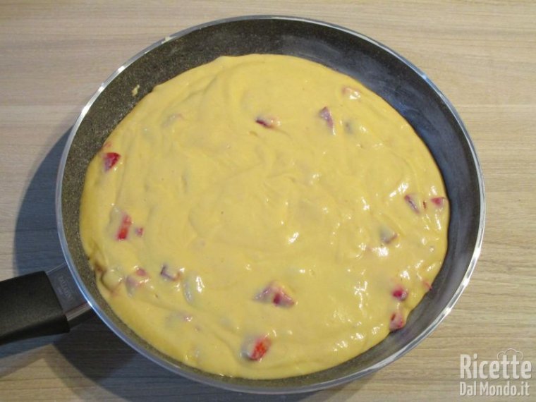 Torta di fragole in padella 10