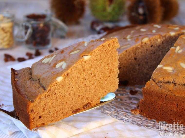 Ricetta torta di castagne soffice