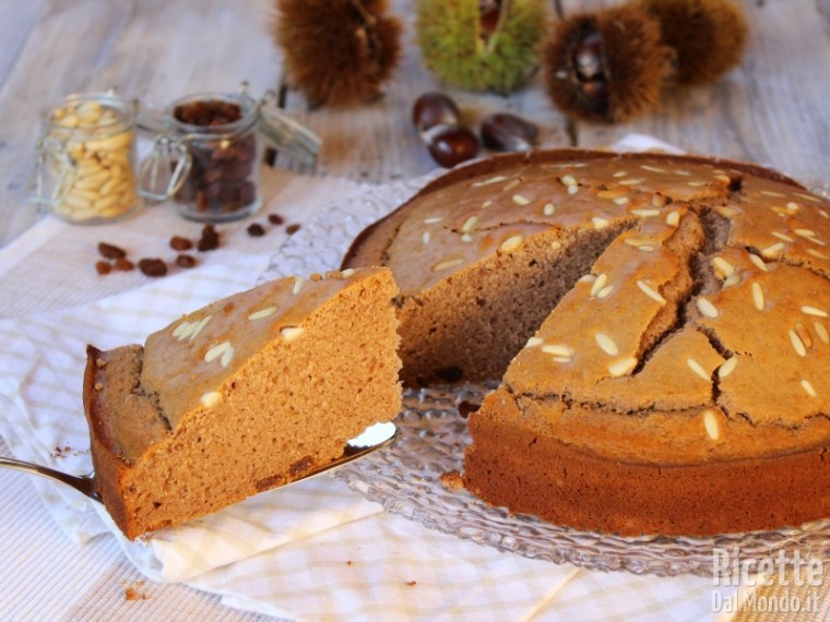 Torta di castagne soffice | RicetteDalMondo.it