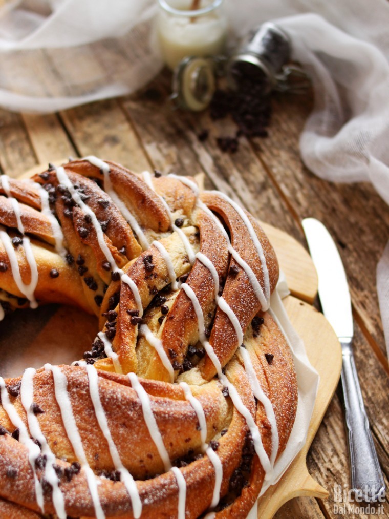 Come fare la torta angelica con gocce di cioccolato