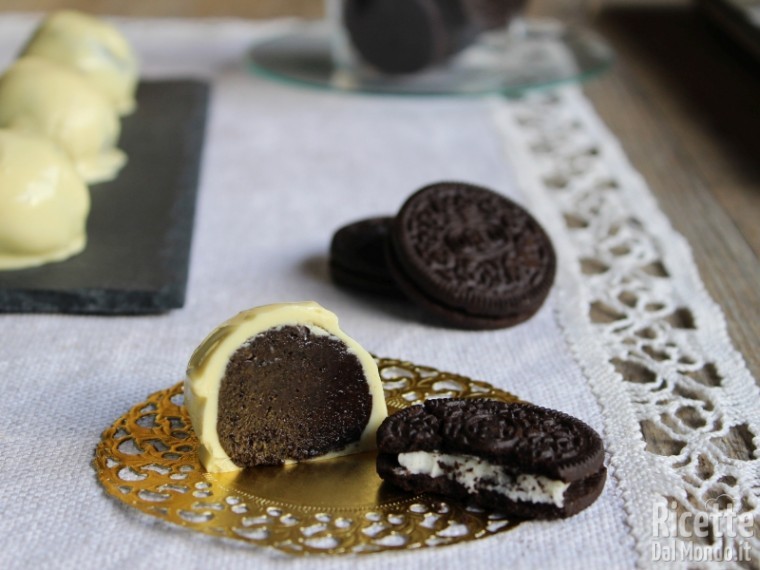 Ricetta tartufi Oreo