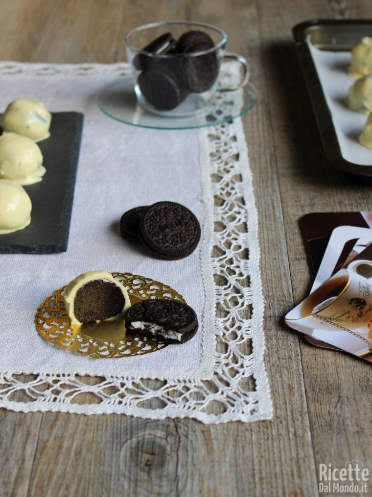 Come fare i tartufi Oreo