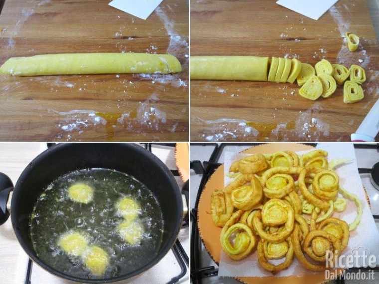 Tagliatelle dolci di carnevale 6
