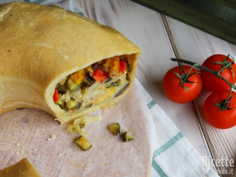 Ricetta tortano vegetariano