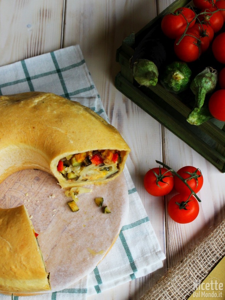 Come fare il tortano vegetariano