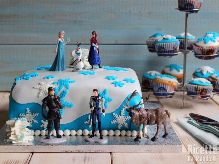 Ricetta torta di Frozen