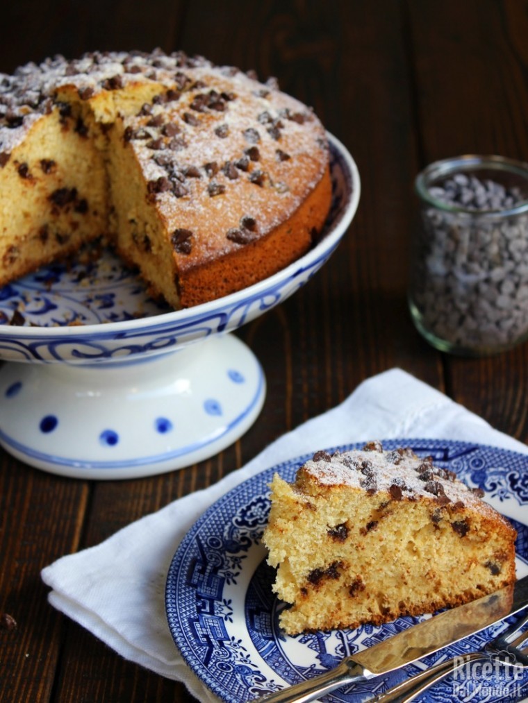 Come fare la Torta integrale con gocce di cioccolato