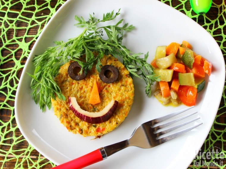 Ricette Tortini di verdure buffi