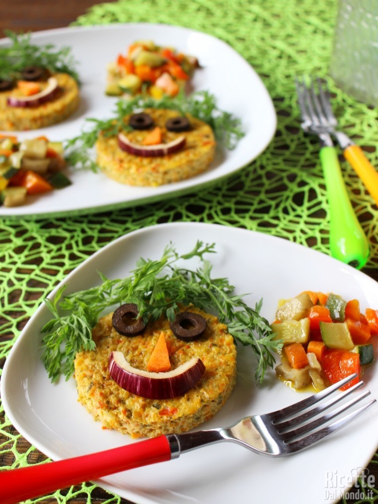 Semplici Tortini di verdure buffi