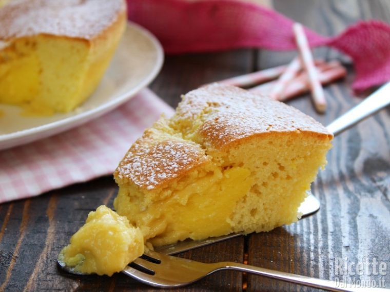 Ricetta Torta Nua alla crema pasticcera