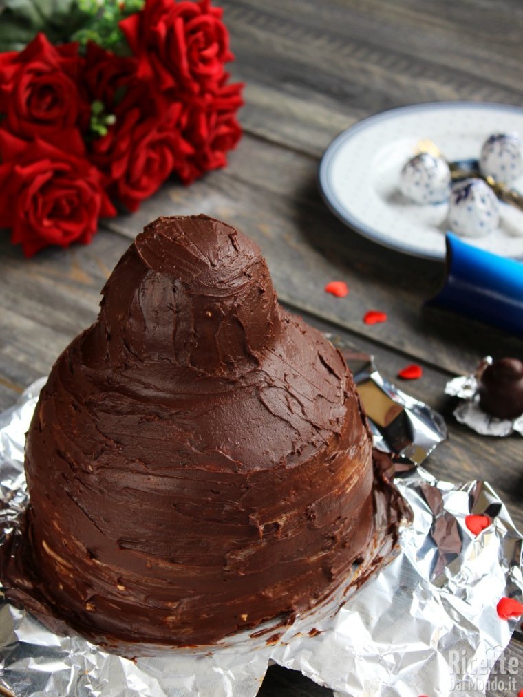 Torta Bacio Perugina al cioccolato