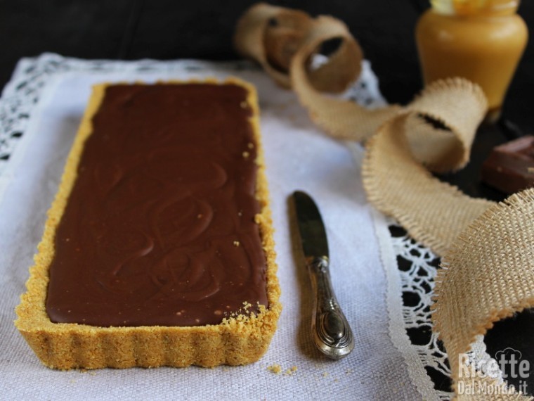 Ricetta twix tart