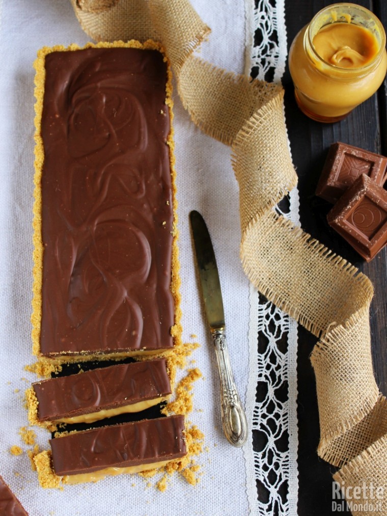 Come fare la twix tart