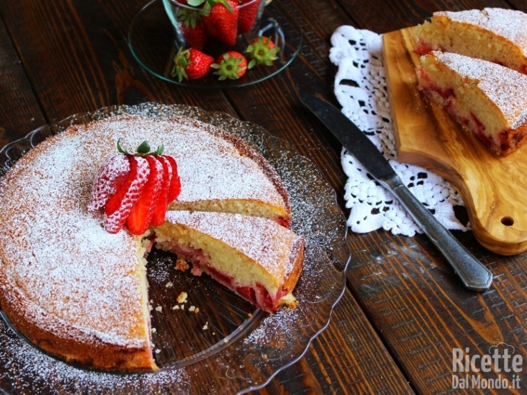 Ricetta torta di fragole soffice
