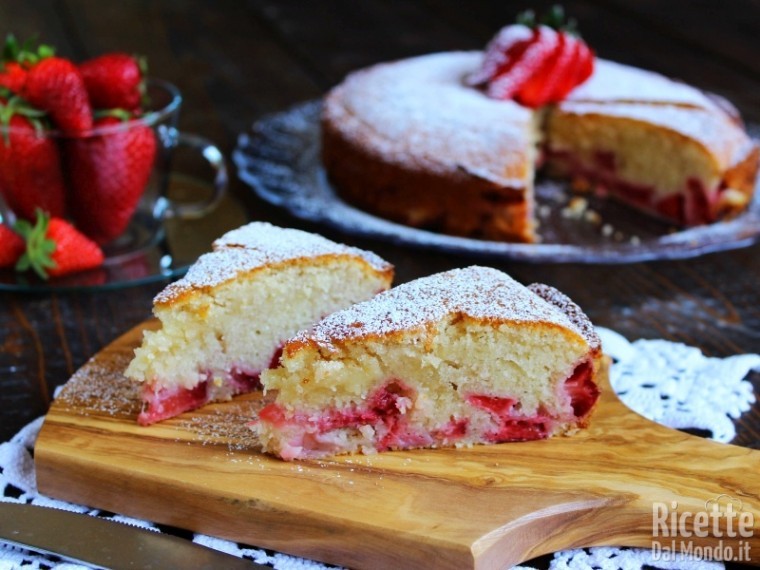 Dolcissima torta di fragole