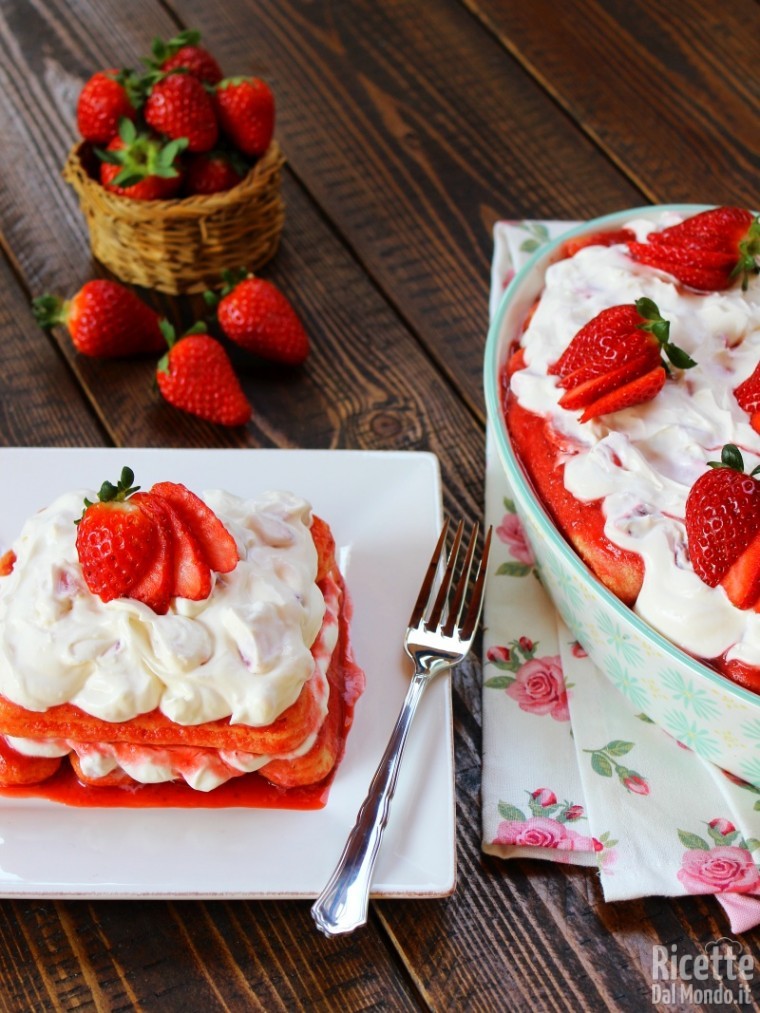 Come fare il tiramisù alle fragole