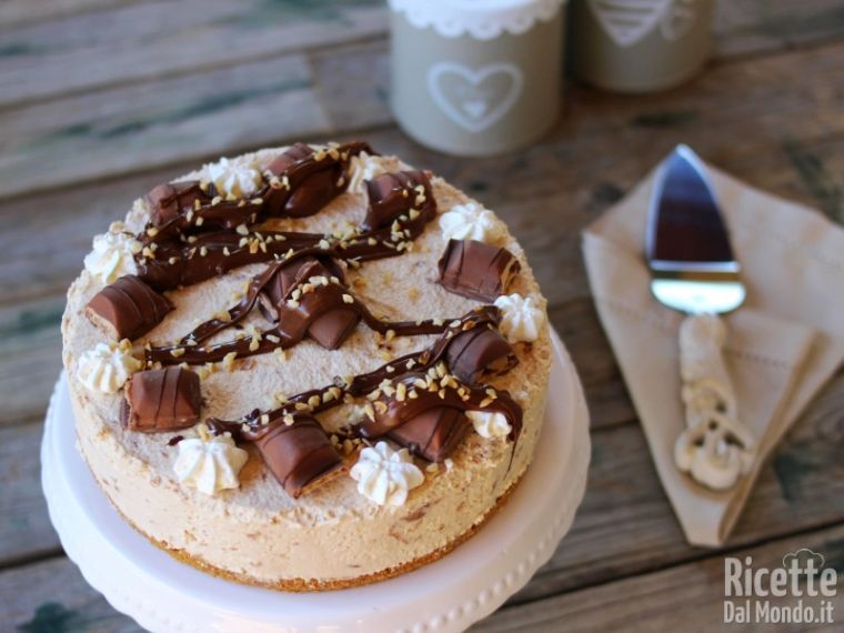 Torta fredda al kinder bueno