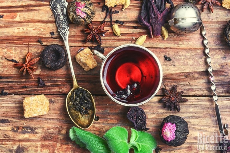 Tipi di tè: il tè rosso