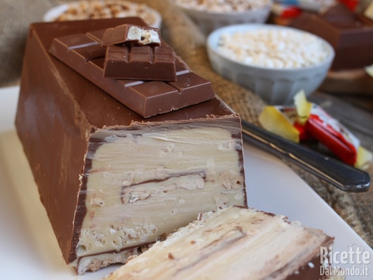 Torrone dei morti al kinder cereali fatto in casa