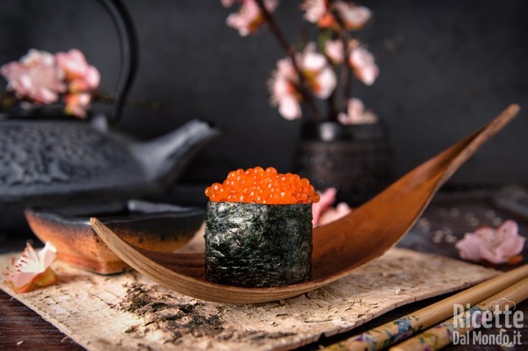 Tipi di sushi: gunkan o gunkanmaki