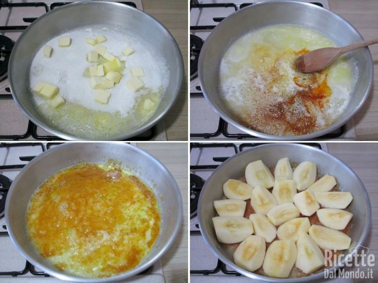 Torta di mele rovesciata francese 3