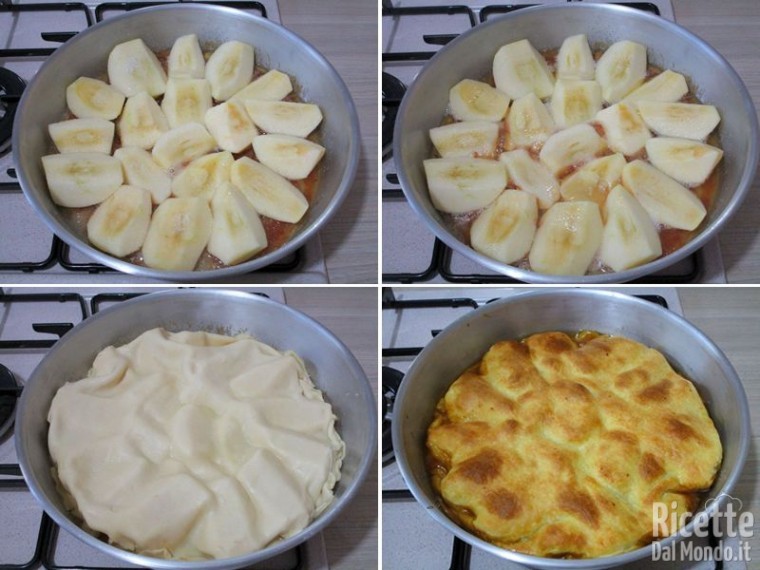 Torta di mele rovesciata francese 4