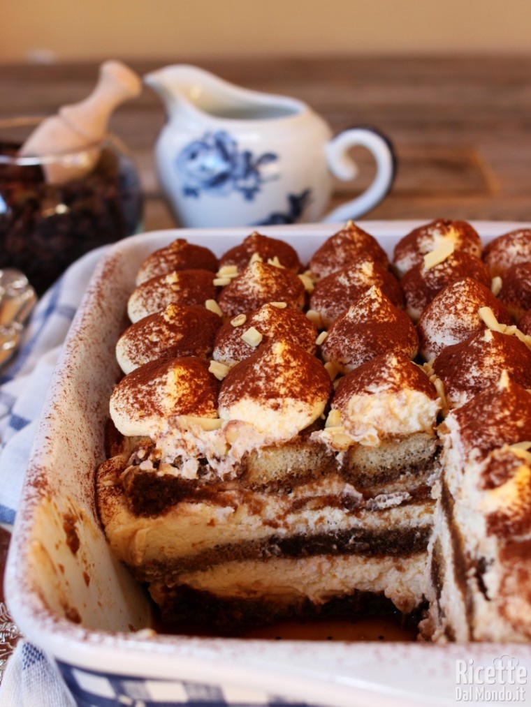 Tiramisù alla ricotta senza cottura