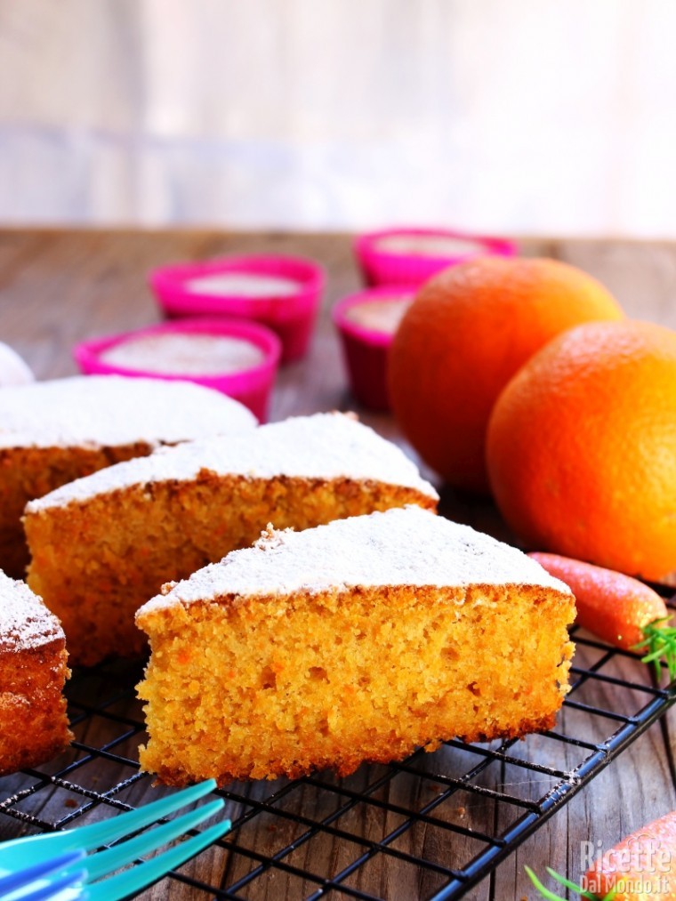 Torta di carote fatta in casa