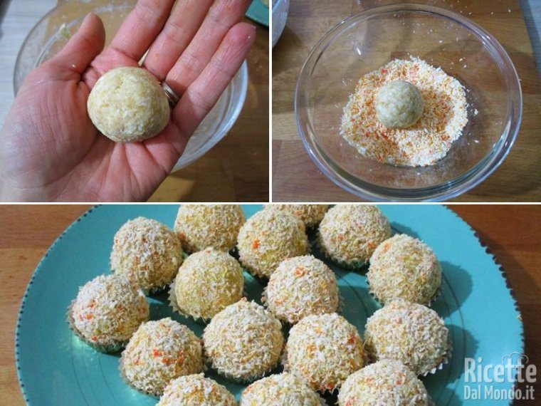 Tartufi cocco e limone 4