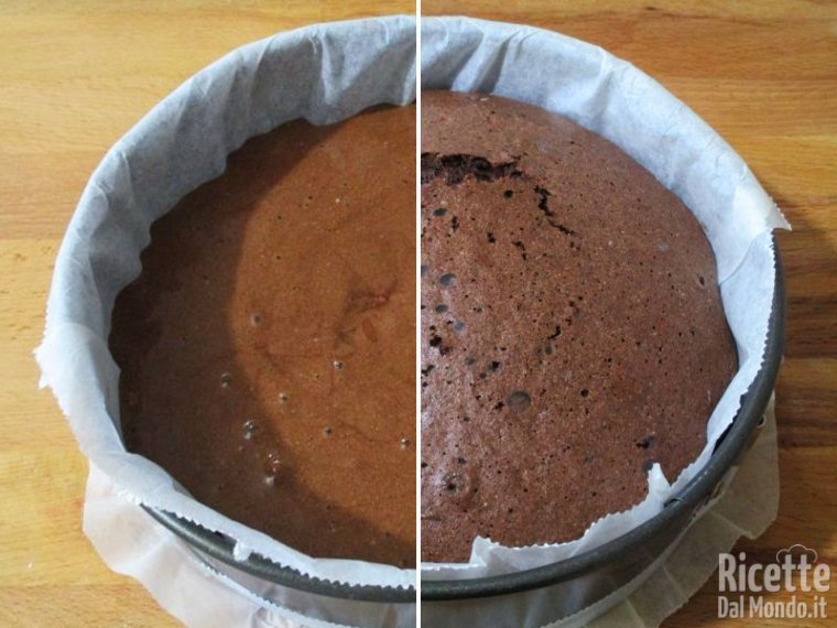 Cuocere il pan di spagna