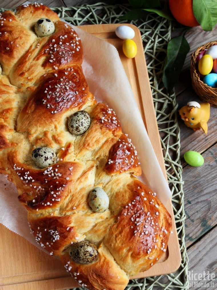 Ricetta pane dolce di Pasqua sofficissimo