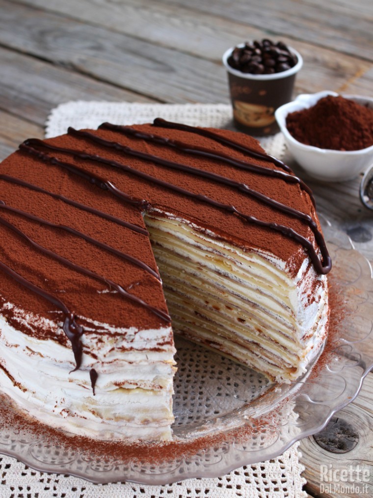 Semplice torta multi strato
