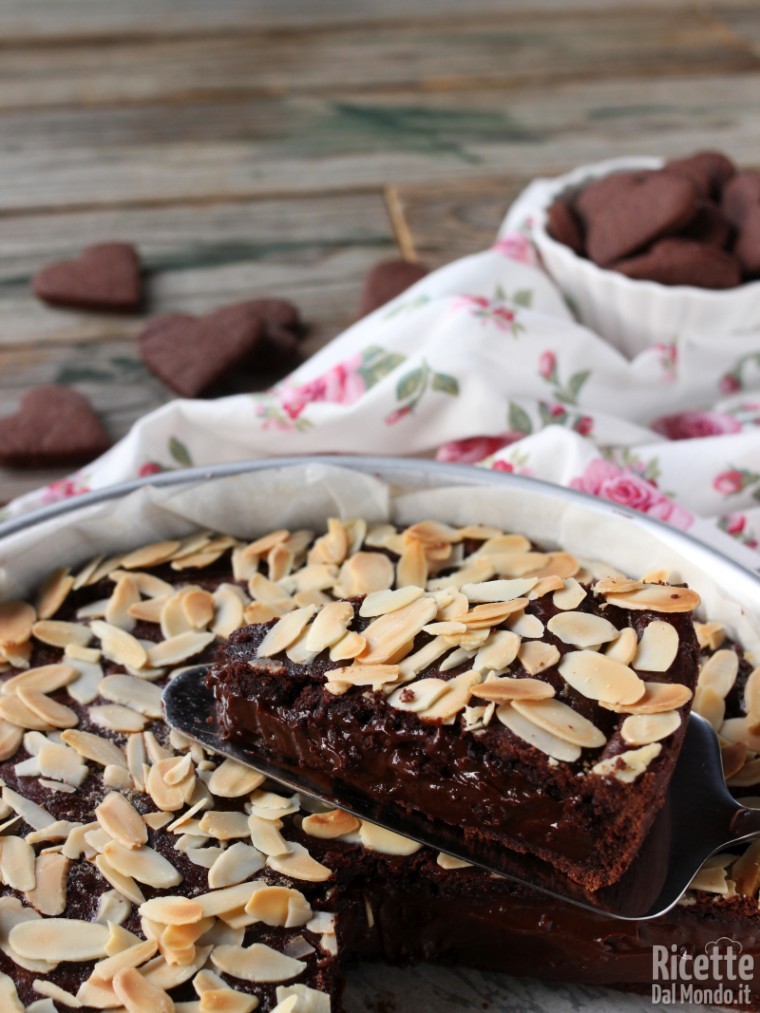 Torta di pasta frolla al cioccolato