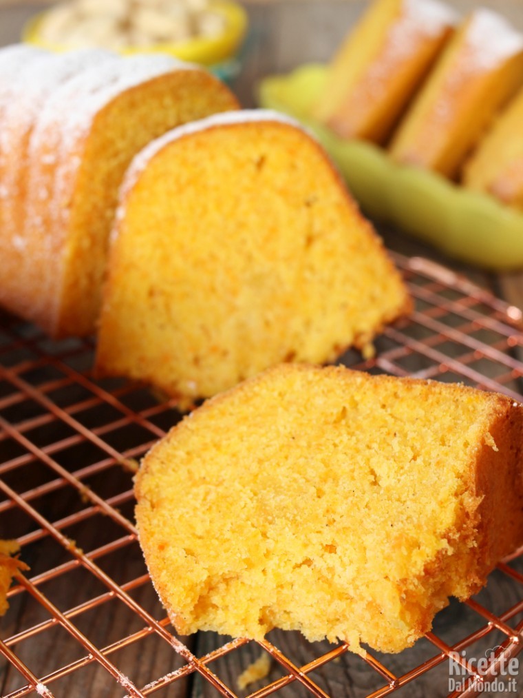 Dolce senza glutine con la zucca