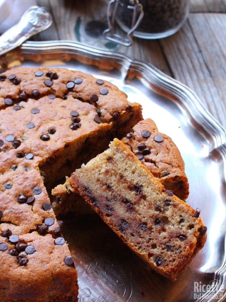 Torta cachi e cioccolato