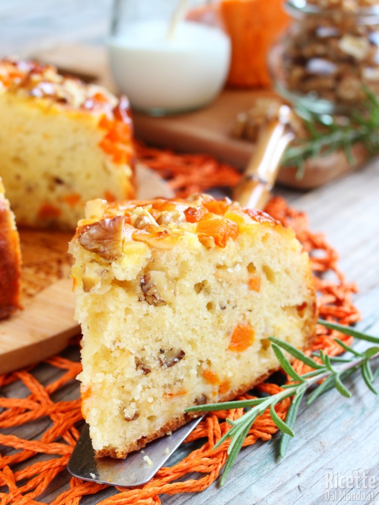 Torta 7 vasetti salata alla zucca vegetariana