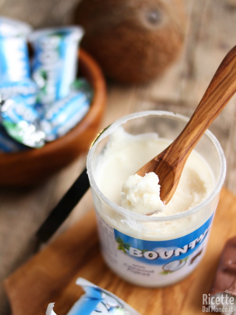 Creme spalmabili: crema bounty al cocco