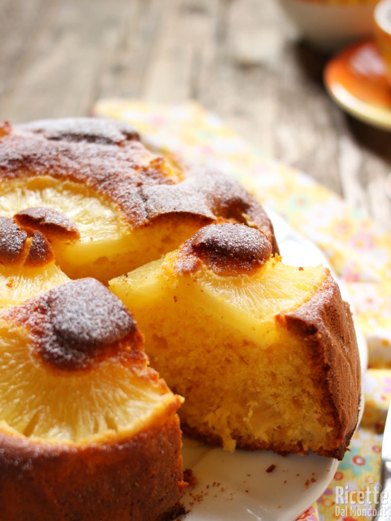 Come fare la torta all'ananas senza burro