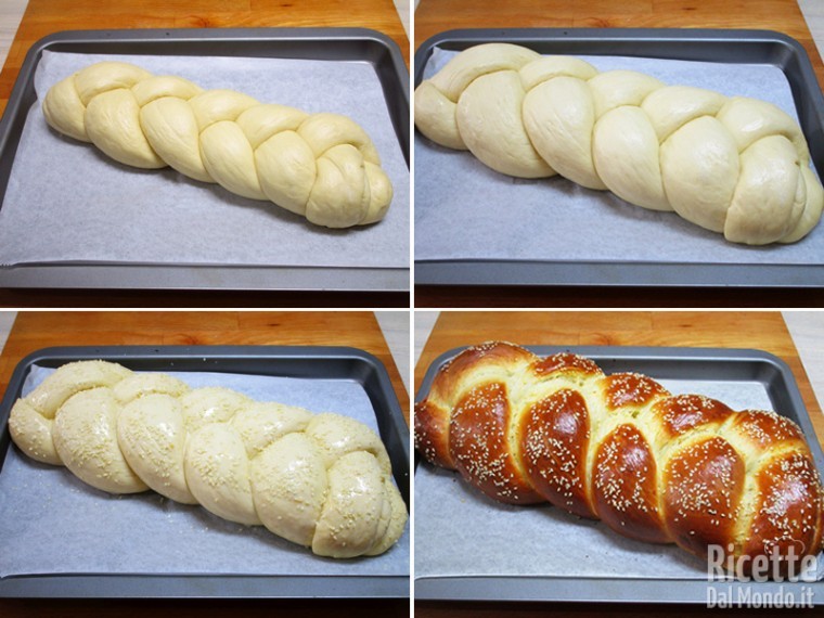 Far lievitare e cuocere il pan brioche