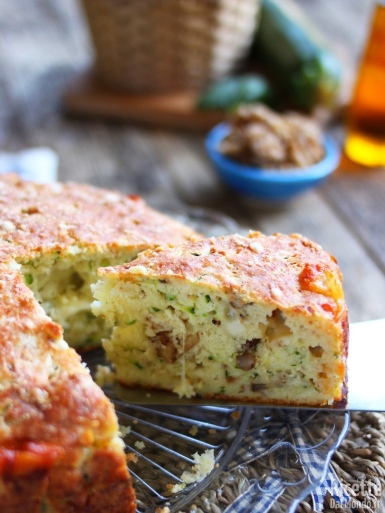 Ricetta torta 7 vasetti con le zucchine