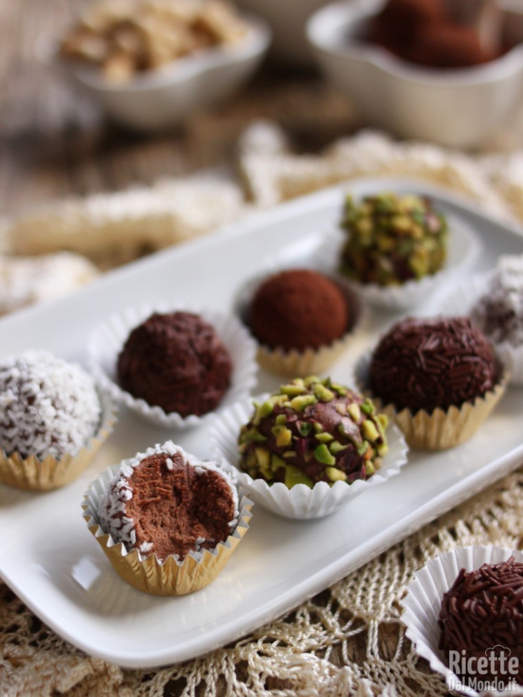 Come fare i tartufi al cioccolato