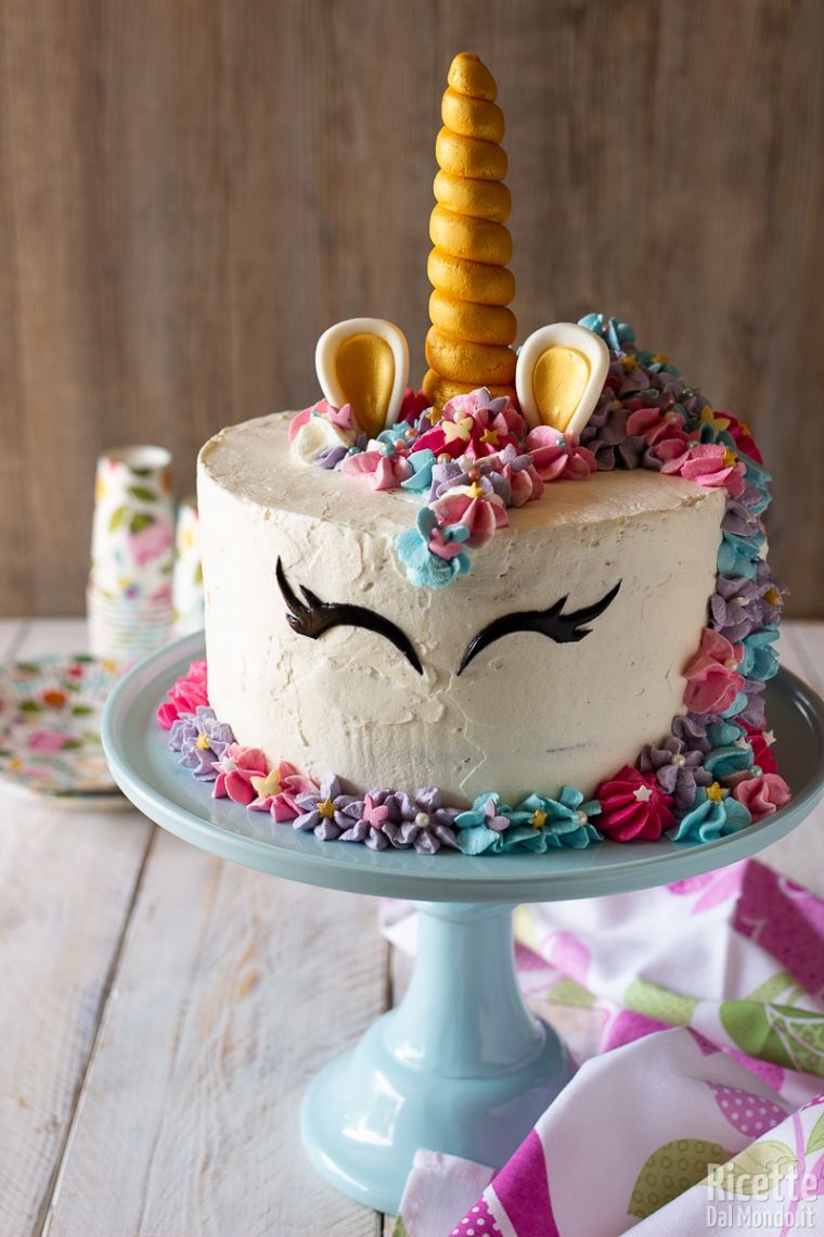 Ricetta torta unicorno fatta in casa