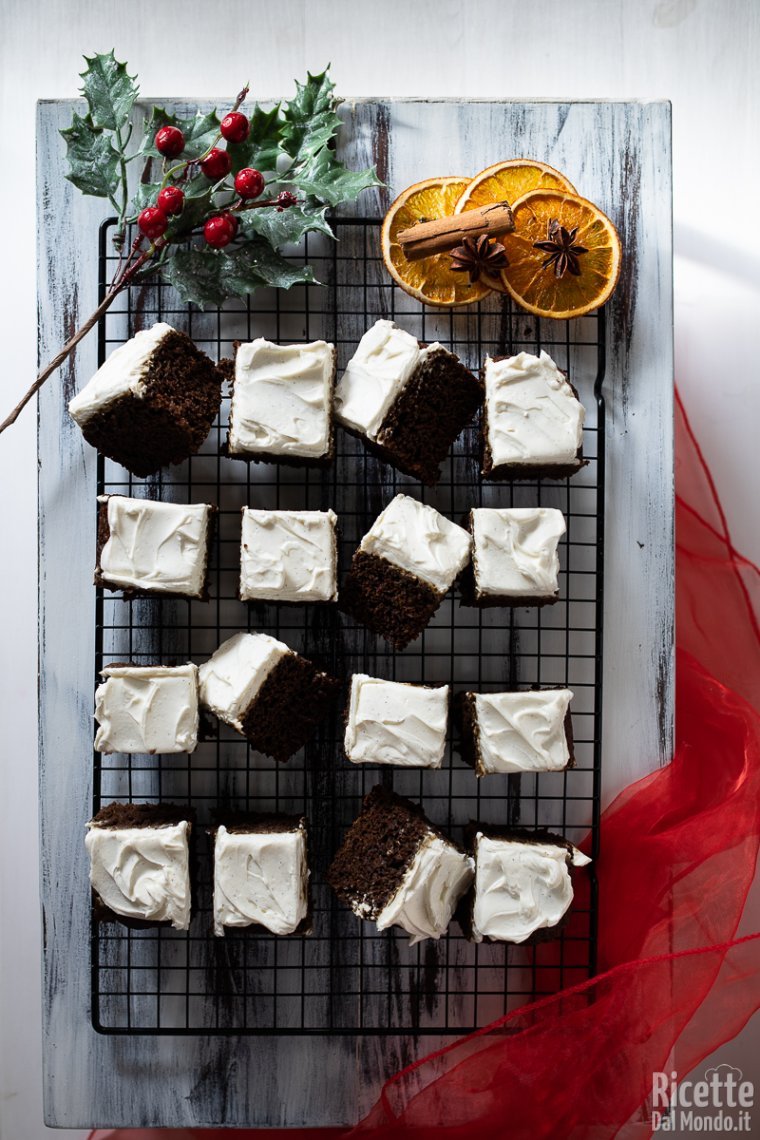 Ricetta gingerbread cake, torta pan di zenzero vegana