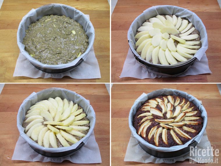 Cuocere la torta in forno caldo