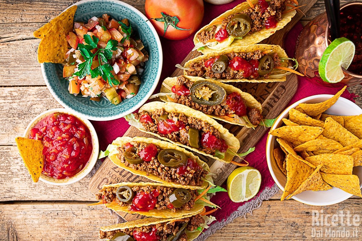 Tacos di carne macinata veloci (La ricetta messicana perfetta!)