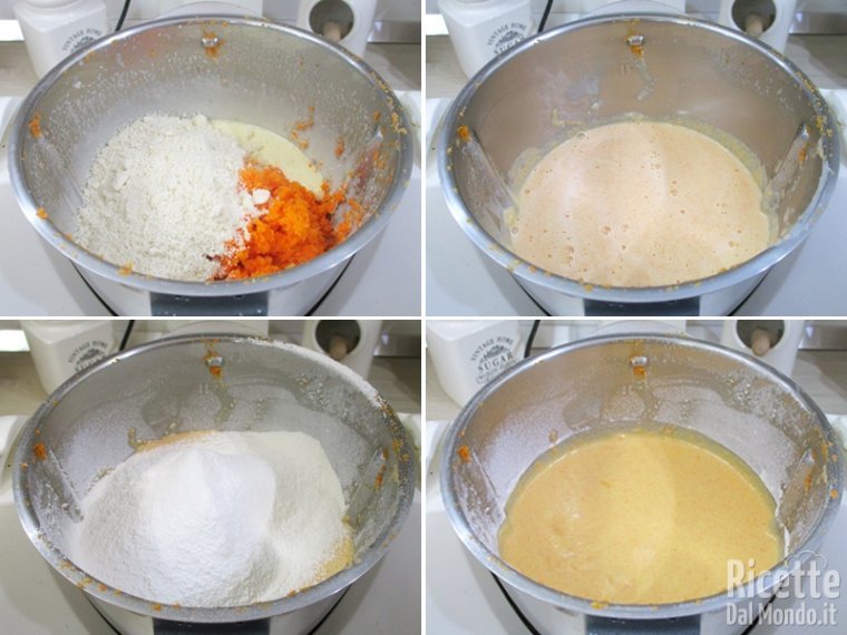 Unire gli ingredienti secchi