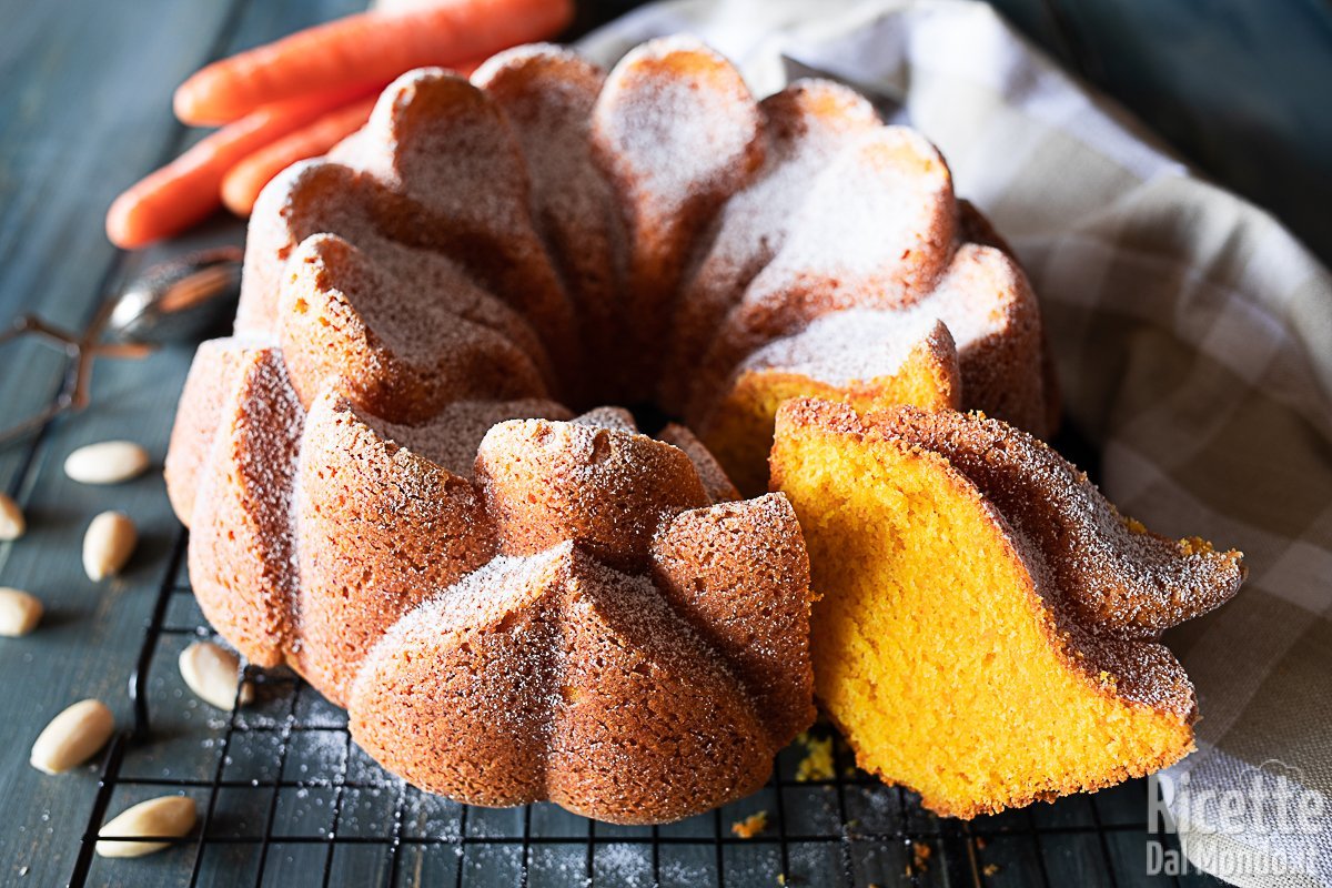 Torta di carote Bimby (La ricetta originale sofficissima!)