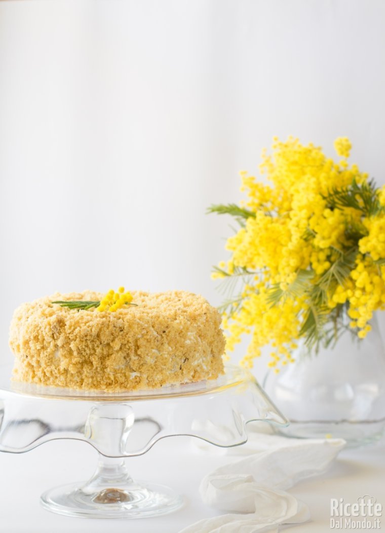 Torta mimosa per la festa della donna