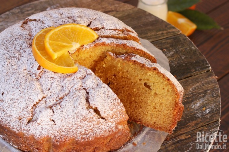 Torta yogurt e arancia. La ricetta per farla soffice e umida a lungo!